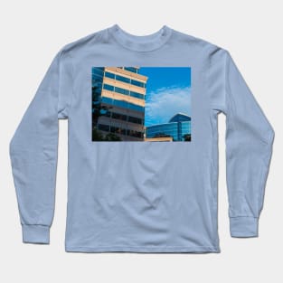 Buildings, shadows, sky Long Sleeve T-Shirt